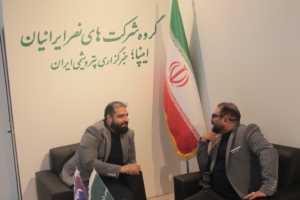 گزارش تصویری از غرفه گروه شرکت های نصر ایرانیان و خبرگزاری ایپنا در ایران پتروکم